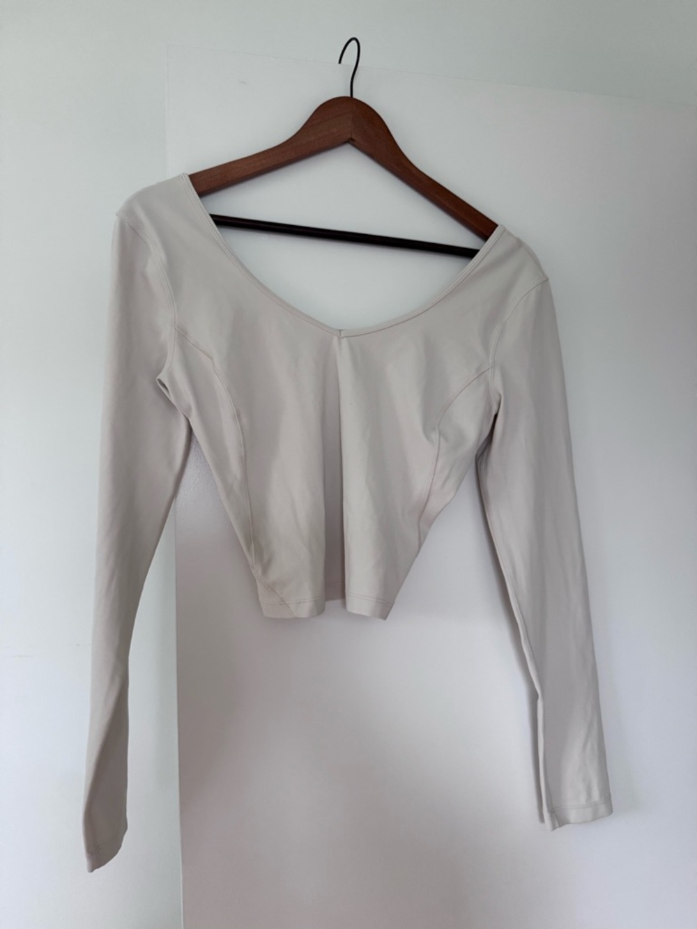 Lululemon Align Long Sleeve Shirt in White Opal - Picture 4 of 7